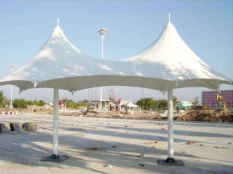 膜結構景觀(guān)棚